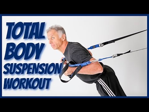 7 BEST Suspension Exercises At Home; Total Body Workout- ALL Levels
