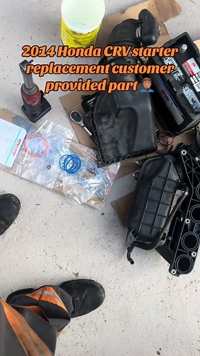 2014 Honda CRV Starter Replacement Guide