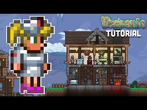 Terraria Themed NPC House [Nurse] Building Tutorial