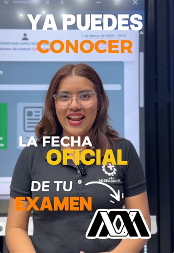 Conoce la fecha de tu examen oficial UAM