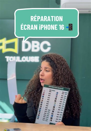 88 Av. de Grande Bretagne, 31300 Toulouse AVEC NOTRE CODE ✨TIKTOK31✨ bénéficiez des accessoires DBC offerts pour l’achat de votre téléphone ! 📱 Réparation 🪛 Vente 🤳 Rachat ancien téléphone 💶 #dbc #dbctoulouse #iphone #réparation #toulouse31