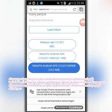 bagimana cara mendownload aplikasi Nekopoi ?\nmudah : seperti ini cara nya 100% works !!