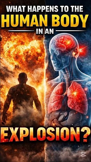 Explosion vs Human Body | #ExplosionEffects #BlastImpact #HumanBodyScience #PressureWave