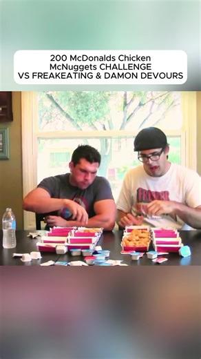 #McNuggetsChallenge #FoodChallenge #CompetitiveEating #FastFoodChallenge #ViralFood