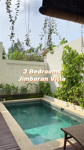 Escape to paradise at Erna Villa in Jimbaran, Bali. 🌴 This cozy holiday home has a pool view, 3 bedrooms, 4 bathrooms, and all the amenities you need. 🏊‍♂️ You’ll love the nearby attractions like Garuda Wisnu Kencana and Samasta Lifestyle Village. For more information please click link in bio or contact us via DM #jimbaranvilla #villa #villainbali #balivillasrus #bali #balilife #visitbali #balilove #explorebali #balitrip #balivacation #baliisland #baliparadise