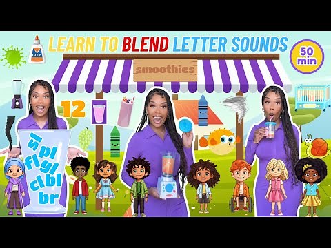 Learn to read| Blending letters and sounds| Learning with Ms Houston