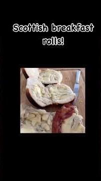 Square sausage, pork links and smoked streaky bacon on Stephens well fired rolls.#Stephens #rolls