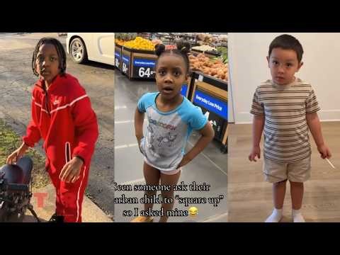 Parents Testing Viral "Square Up" TikTok Challenge On Their Kids Compilation