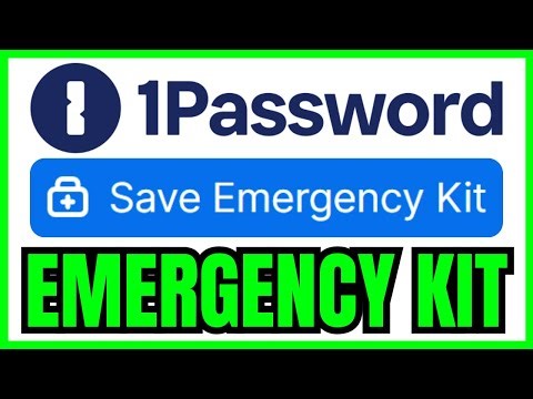 How To DOWNLOAD 1Password Emergency Kit (QUICK & EASY) 2026