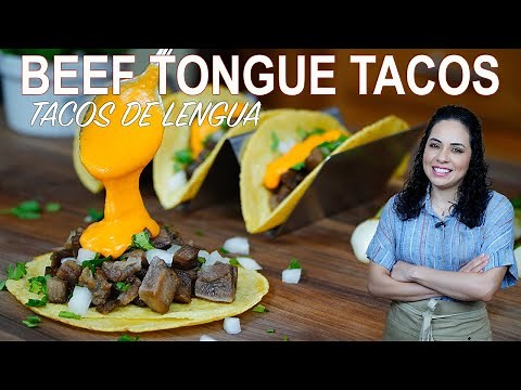 How to Make Tender Beef Tongue Tacos | Tacos de Lengua Recipe | Villa Cocina