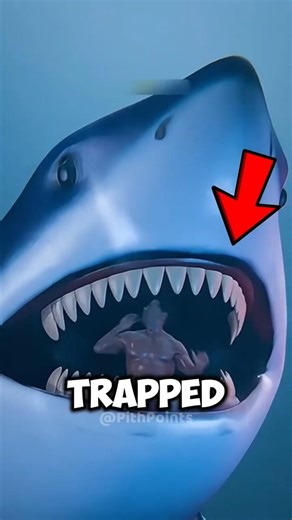 If You Ever Got Swallowed by a Megalodon, Could You Escape?
