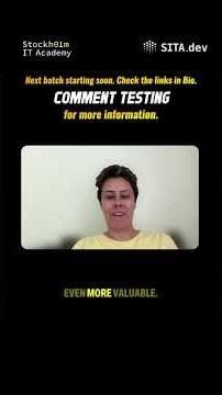 Sara Bayati | Software Testing Course | Student Story