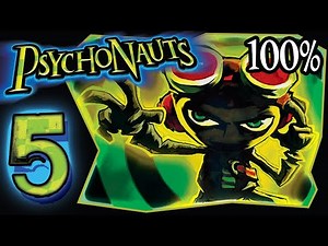 Psychonauts Walkthrough Part 5 (PS4, XBOX, PC) 100%