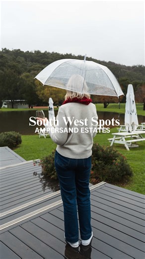 The South West is pouring!! ☔️🍷 Save this spot for your next winter getaway! Set in Western Australia’s stunning Southern Forests on the banks of the Donnelly River (around 3hrs from Perth), the beautifully restored @ampersandestates is a must-visit for winter wine tasting at its best. With a cosy cellar door complete with wood fire, plush seating, misty valley views and a line-up of elegant wines to taste, it’s a magical season to visit. From Ampersand’s Chardonnay to the award-winning 2022 Pi