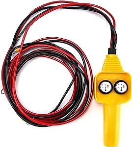 QWORK Winch Hand Control Assembly, for 1500lbs to 5000lbs 12V Electric Winch, 1 Piece