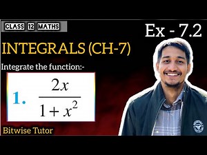 Ex 7.2 class 12 maths q1 | Ex 7.2 q1 class 12 | Question 1 exercise 7.2 Class 12