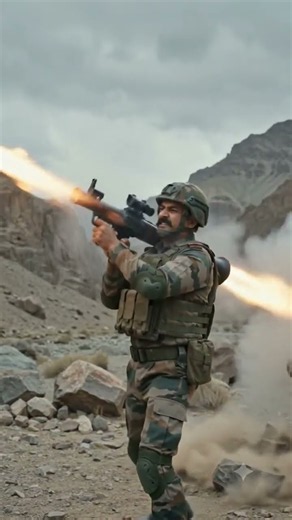 Indian Army Power 🔥 Shoulder Rocket Launcher Firing #shorts #indianarmy