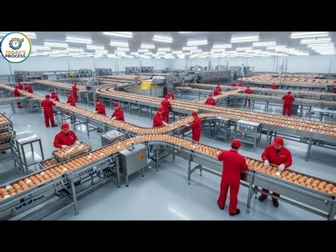 Inside an Egg Factory: Cracking 3.6 Million Eggs a Day (Full Process)