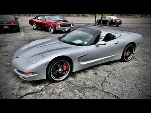 Test Drive 1998 Corvette Convertible SOLD $13,900 Maple Motors 58k Miles #499-1