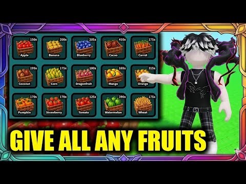 [🍅INF] OP My Farmer's Market Script - Give All Any Fruits Infi, Infi Cash (No Key)