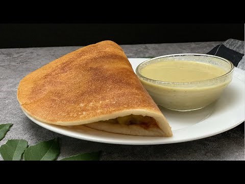 Masala Dosa (Vidyarthi Bhavan Inspired) | Authentic Masala Dosa | Vegan & Gluten free Masala Dosa