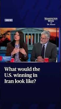 What would the U.S. winning in Iran look like?