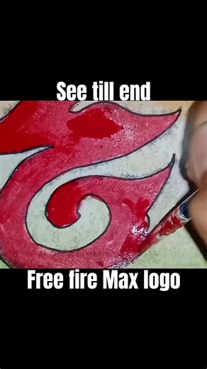 ||Free Fire India logo drawing || 🇮🇳❤🔥#freefireindia #shorts #short #shortsfeed