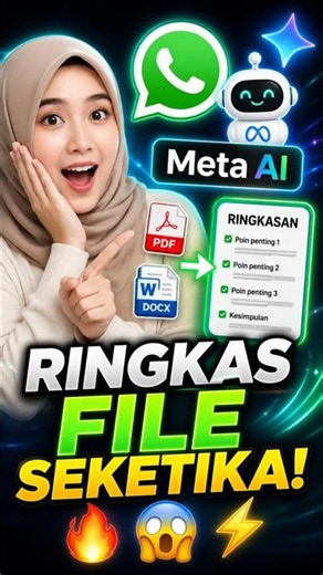 Meta AI on WhatsApp Can Automatically Summarize Files! 😱 Easy Way