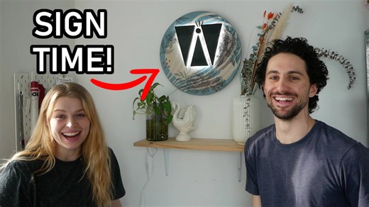 Making a backlit studio sign with ViV Jewelry