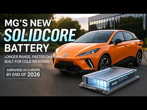 MG Just Changed EV Batteries Forever With SolidCore Tech