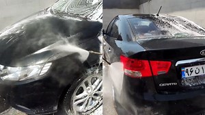 Watch How Super Foam Car Wash Makes Strong Stains Vanish