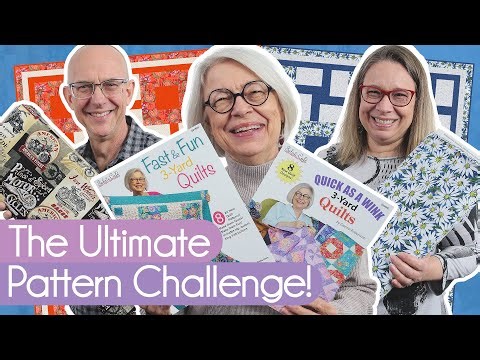 Fabric Challenge - Quilt Patterns Re-Imagined!
