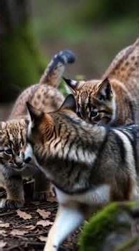 When Lynx Cubs Asked Wolves to Save Their Mother
