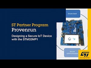Designing a Secure IoT Device with the STM32MP1