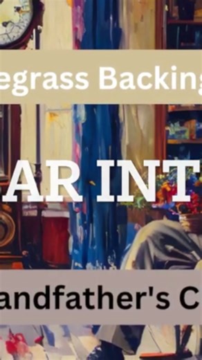 My Grandfather's Clock #bluegrassbanjo #backingtrack #acousticguitar