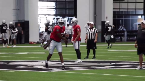 Las Vegas Raiders Indoor Practice Video