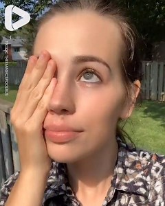 This girl's eyes CHANGE COLOUR in the sun! 😳😱 | IGV