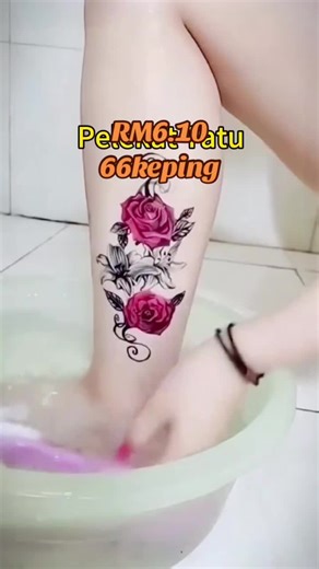 Tattoo Sticker Collection for You - Bio.tato 1 Month Knee Healing