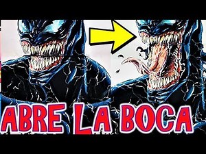 Dibujo de VENOM que Abre la Boca | This Venom Drawing Open His Mouth | DibuAme Un