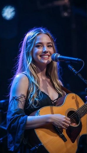 Blonde Singer Performs Emotional Acoustic Ballad Live | Heartfelt Vocals & Guitar