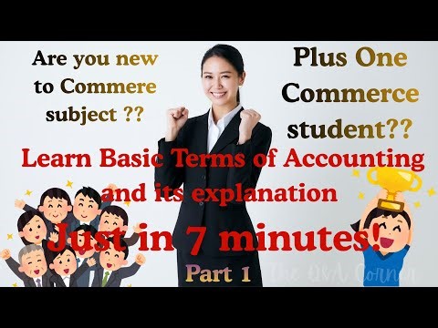 Financial Accounting | Chapter 1: Introduction to Accounting | PART 1