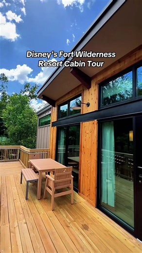 Fort Wilderness cabins are such a hidden gem at Disney 🌲 Private deck, cabin vibes, and still on Disney property. Perfect for families who want space and that Disney magic. Would you stay here? #DisneyResorts #DisneyCabins #DisneyVacation #WaltDisneyWorld #disneytravelplanner