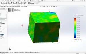S06 项目2 模拟泊松比 滚柱滑杆夹具 SolidWorks Simulation