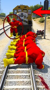 Red Super Gorilla Stop the impossible train! | Iraqi Gaming