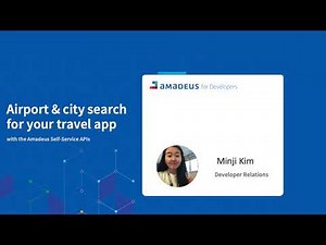 Build a City and Airport Search App Using Amadeus for Developers Travel API
