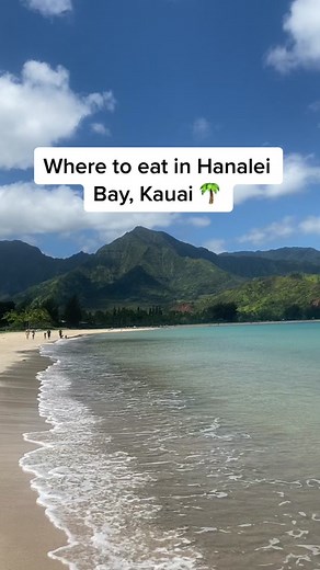 Exploring Food Options in Hanalei Bay, Kauai