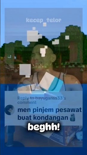 Minecraft jadi realistis karena ini? #minecraft #shorts