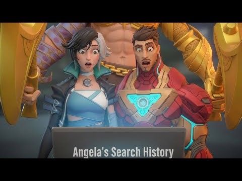 Angela gets caught Lacking by her team