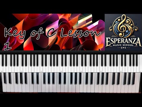 Key of C Lesson 1 – Notes, Intervals & Building Major Key Foundation