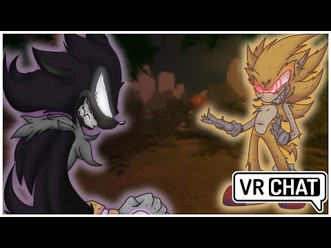 Fleetway Sonic Turns Silver Dark! (VR Chat)